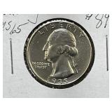 1935-P Washington Silver Quarter