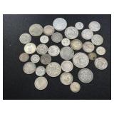 187.83gr. World Silver Coins Assortment