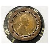 1916 Wheatie Penny Cased