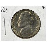 1945-S Silver WWII Nickel