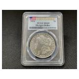 2024 Morgan Silver Dollar Mintage 350,000 Graded