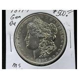 1897-P Morgan Silver Dollar