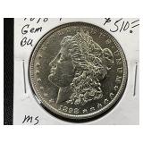 1898-P Morgan Silver Dollar