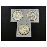 (3) 1978-D Eisenhower Dollars