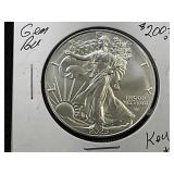 2025-W American Silver Eagle Dollar *Key Date*