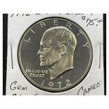 1972-S Proof Silver Eisenhower Dollar