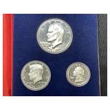 1976 3-Pc. Silver Proof Set in Original Case