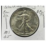 1935-P Walking Liberty Silver Half Dollar