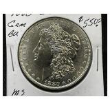 1880-O Morgan Silver Dollar *Micro ï¿½Oï¿½*