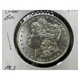 1884-CC Morgan Silver Dollar