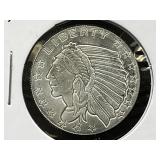 1/4 Ounce Silver Indian Head Round