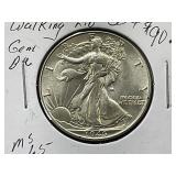 1946-P Walking Liberty Silver Half Dollar