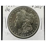 1890-O Morgan Silver Dollar