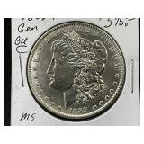 1889-P Morgan Silver Dollar