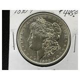 1890-P Morgan Silver Dollar