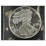 1 Oz. Silver Walking Liberty Round