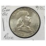 1955-P Franklin Silver Half Dollar *Bugs Bunny*