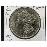 1891-P Morgan Silver Dollar