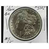 1891-S Morgan Silver Dollar