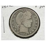 1900 Barber Quarter *RARE DATE* Type II