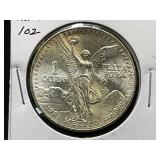 1 Oz. Silver 1985 Libertad Mexico Coin RARE