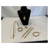 Jewelry Lot with Watch and Necklaces