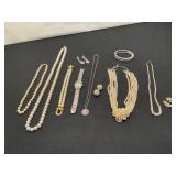 Jewelry Lot with Pearl Necklaces