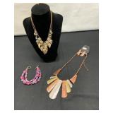 Three Costume Jewelry Pieces