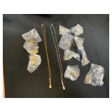 Gold and Silver Toned Pendant Necklaces