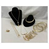 Gold-Tone Necklaces, Various Lengths