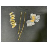 Gold-Toned Whistle and Cremation Necklaces