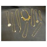 Gold Tone Necklaces