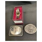 Watch and Belt Buckles Assortment