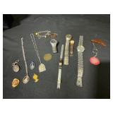 Vintage Seiko Watch and Jewelry lot
