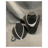 Costume Jewelry Necklaces and Ring