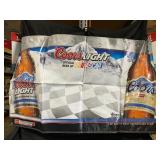 Coors Light NASCAR Advertising Banner
