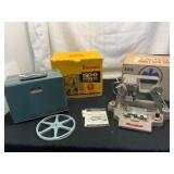 Mansfield 8mm Editor and Kodak Projector