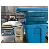 Storage Totes with Lids