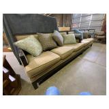 Sofa with 3 Cushions & 4 Pillows