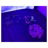 Vintage Glass Marbles with Uranium ones