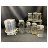 Vintage Mason Jars and Evenflo Electric Sterilizer