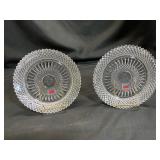 Fostoria 1978 Crystal Plates