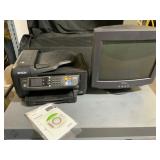 Epson WF-2760 Printer and Dell CRT Monitor