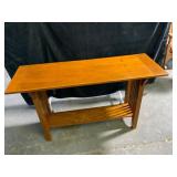 Mission Style Wood Sofa Table