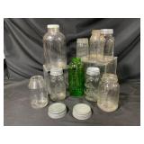 Vintage Glass Canning Jars