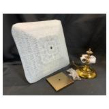 Vintage Square Glass Ceiling Light Fixture