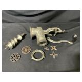Vintage Enterprise No. 10 Cast Iron Meat Grinder