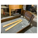 Vintage Wooden Twin Bed Frame