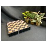 Wood Chess Set With Storage Drawer