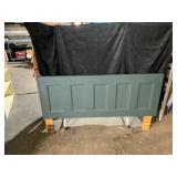 Green Painted Wooden Door, Headboard 62ï¿½ï¿½ x 35ï¿½ï¿½
